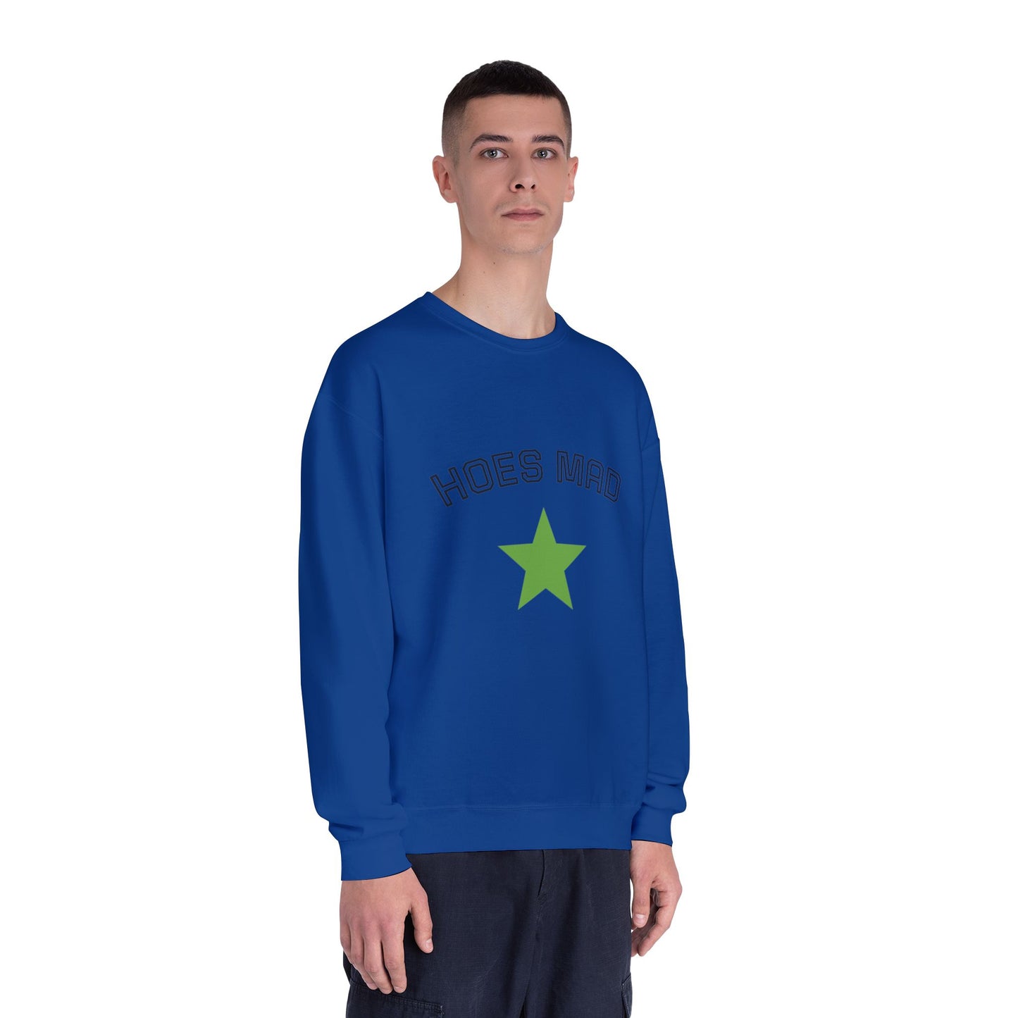Hoes Mad Crewneck Sweatshirt for Unisex, Casual Wear, Gift for Friends, Comfortable Sweatshirt, Trendy Streetwear