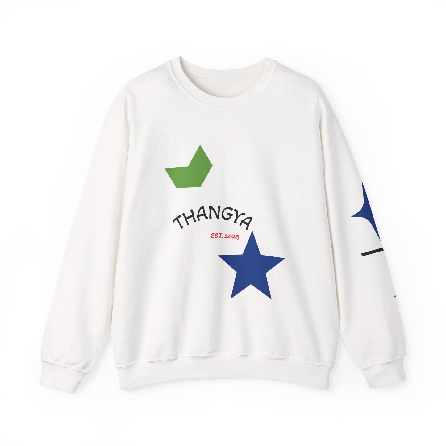 Vintage THANGYA Crewneck Sweatshirt, Unisex Heavy Blend, Cozy Casual Wear, Gift for Friends, Perfect for Everyday Style