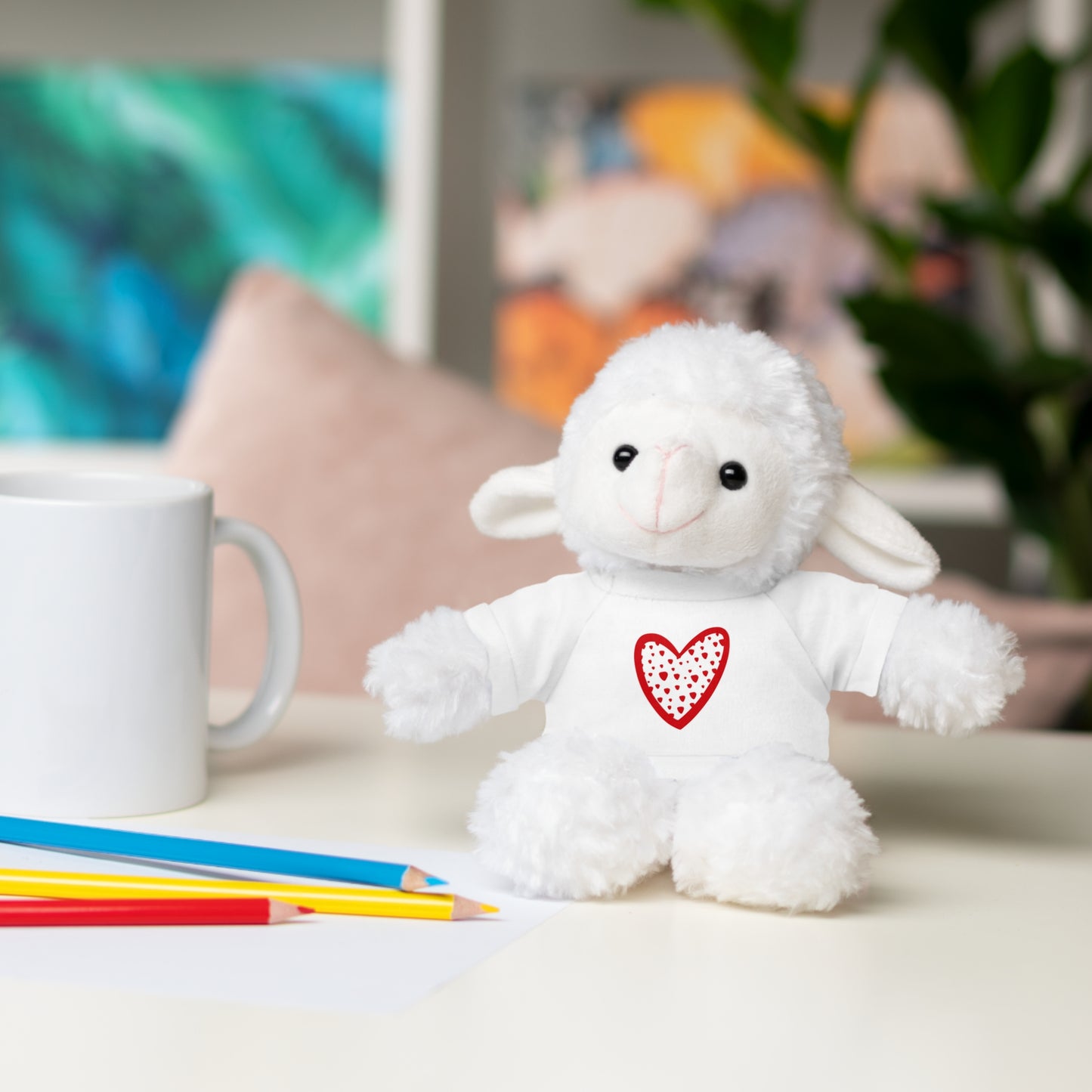 Goat Love Stuffed Animals with Tee