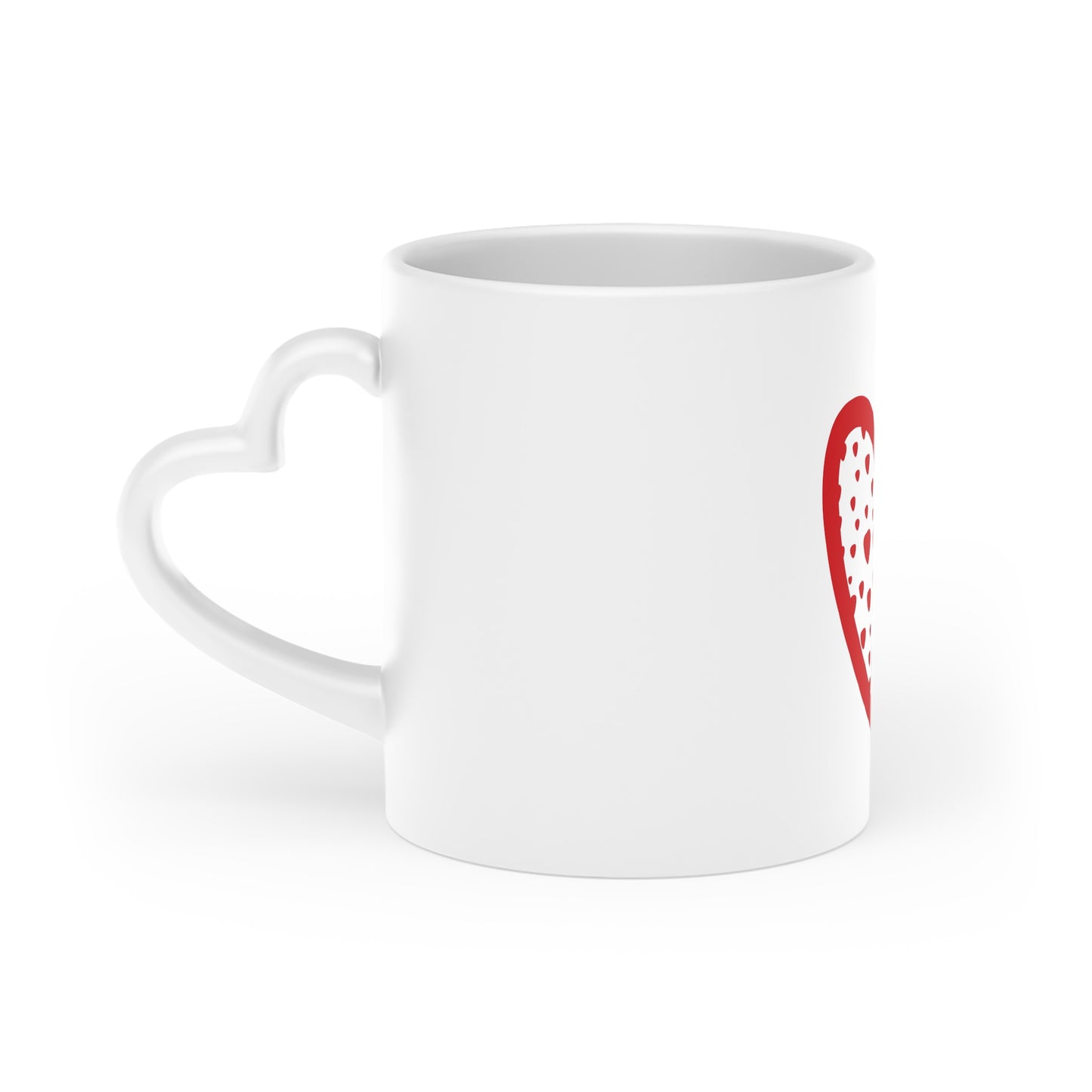 Goat Love Heart-Shaped Mug