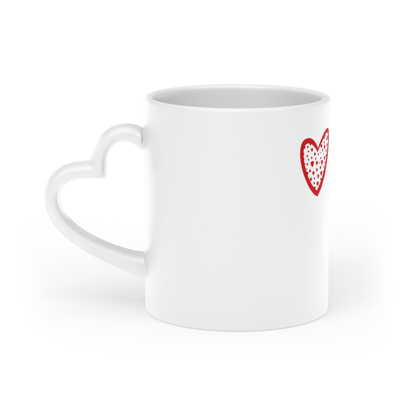 Goat Love Heart-Shaped Mug