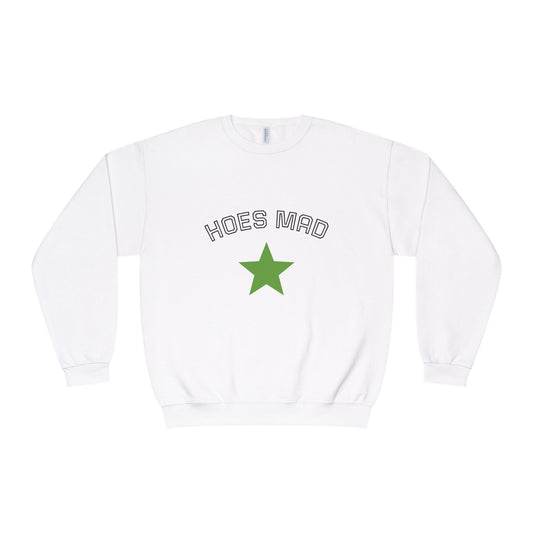 Hoes Mad Crewneck Sweatshirt for Unisex, Casual Wear, Gift for Friends, Comfortable Sweatshirt, Trendy Streetwear