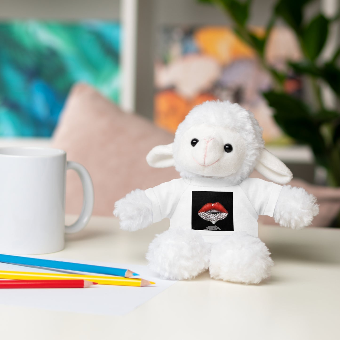 Goat Love Stuffed Animals with Tee