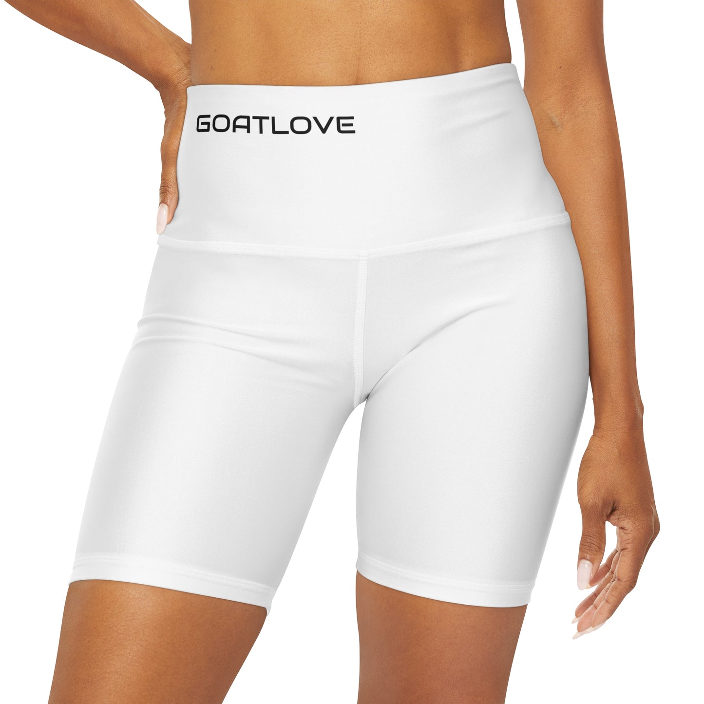 Goat Love High Waisted Yoga Shorts