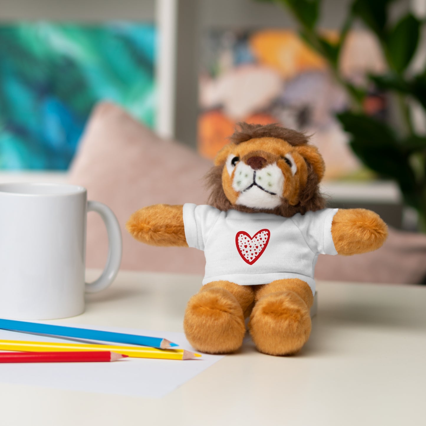 Goat Love Stuffed Animals with Tee