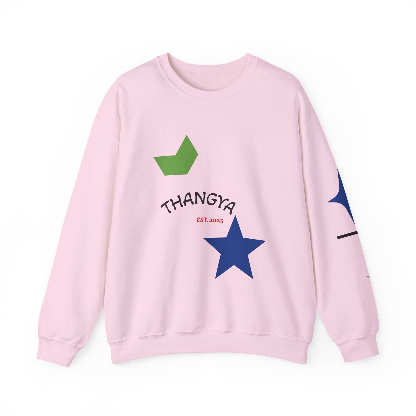 Vintage THANGYA Crewneck Sweatshirt, Unisex Heavy Blend, Cozy Casual Wear, Gift for Friends, Perfect for Everyday Style