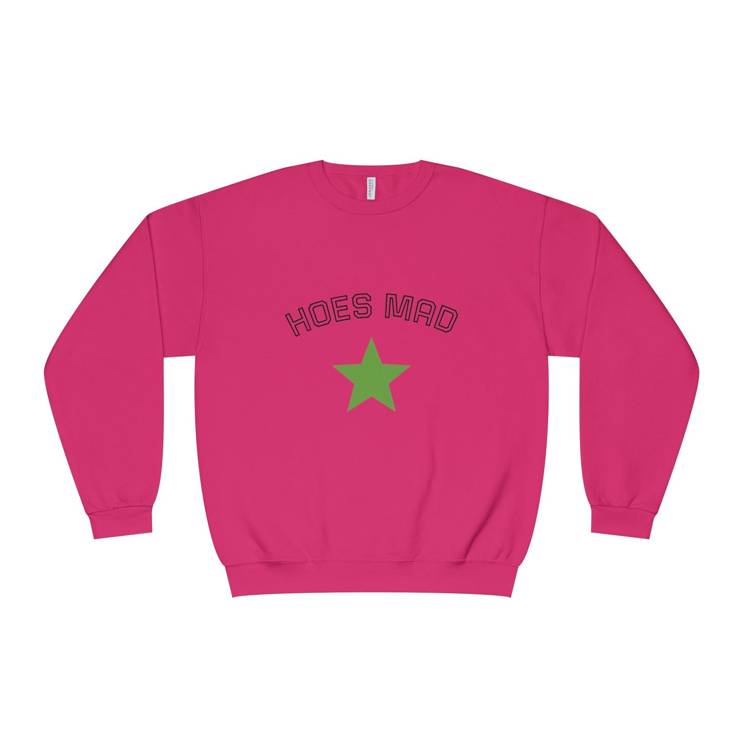 Hoes Mad Crewneck Sweatshirt for Unisex, Casual Wear, Gift for Friends, Comfortable Sweatshirt, Trendy Streetwear
