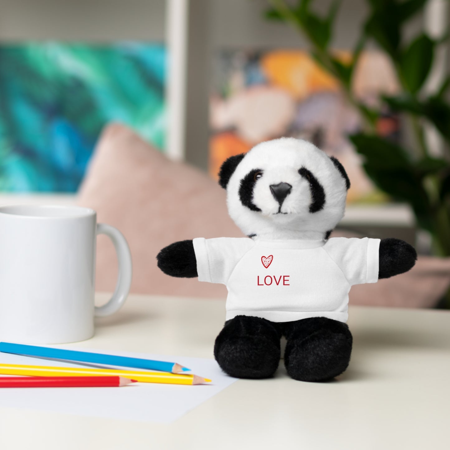Goat Love Stuffed Animals with Tee