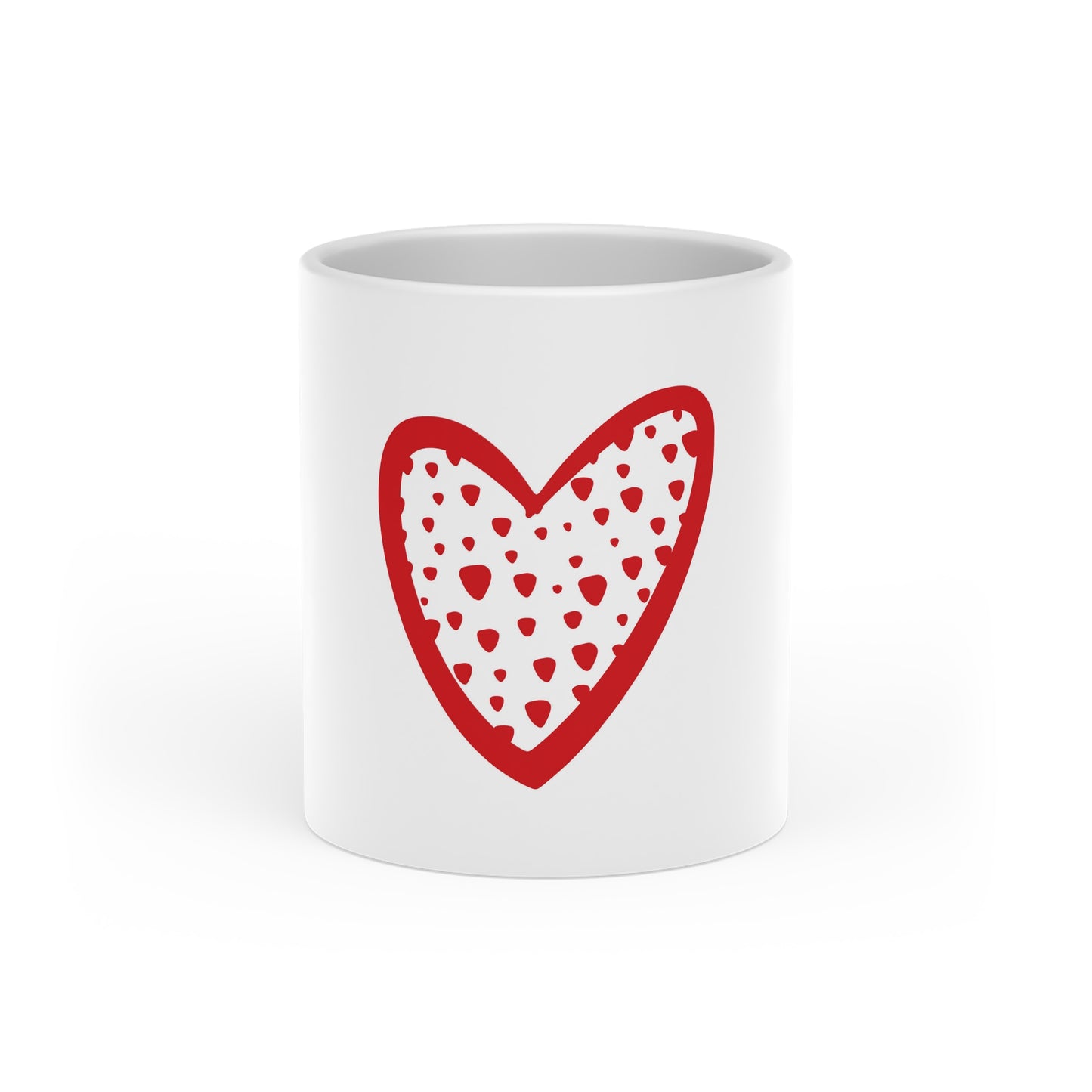 Goat Love Heart-Shaped Mug