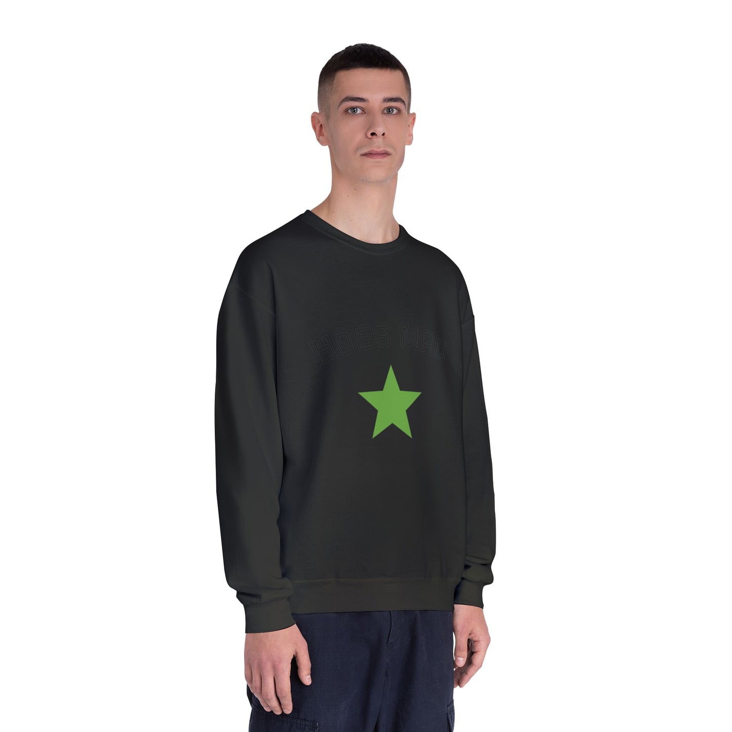 Hoes Mad Crewneck Sweatshirt for Unisex, Casual Wear, Gift for Friends, Comfortable Sweatshirt, Trendy Streetwear