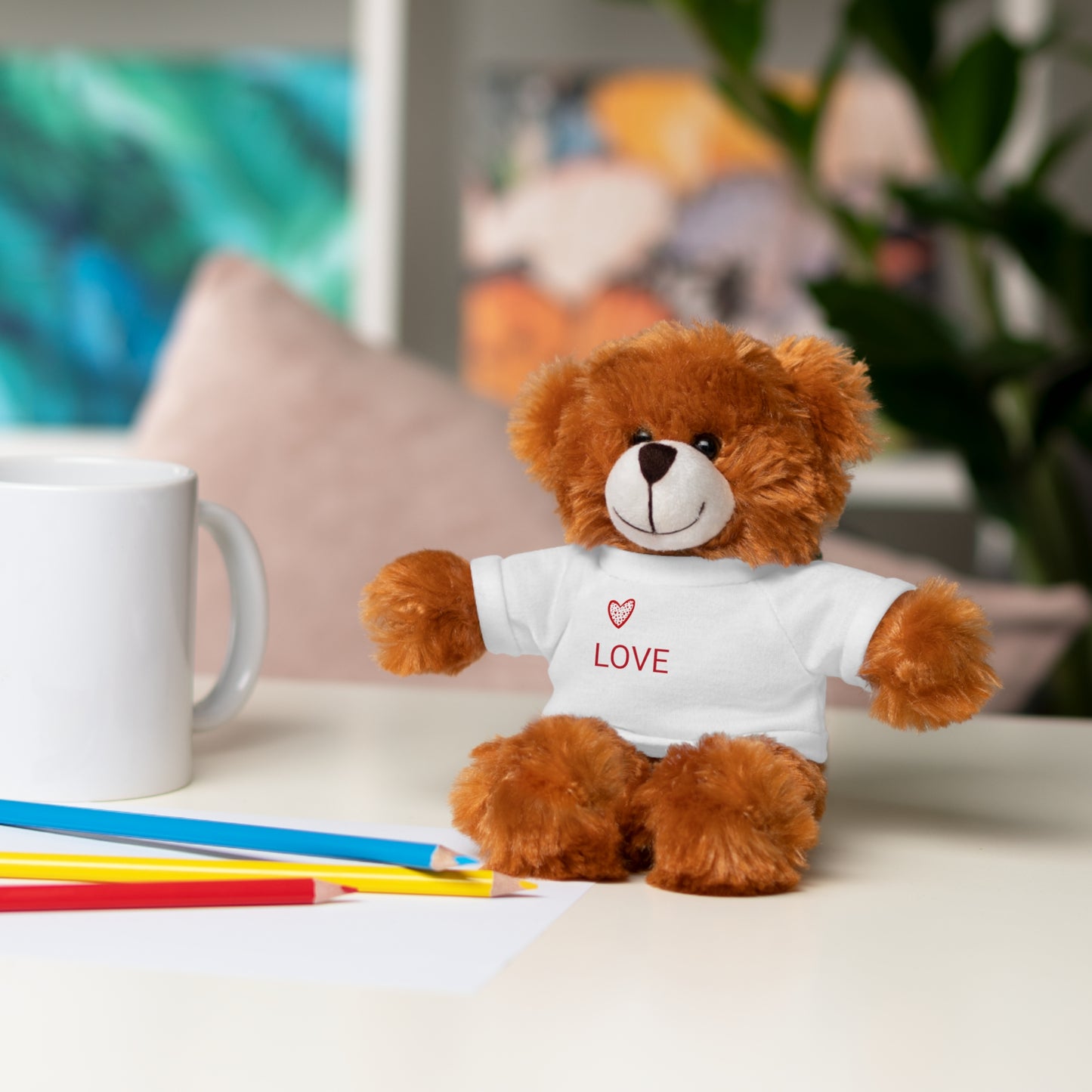 Goat Love Stuffed Animals with Tee