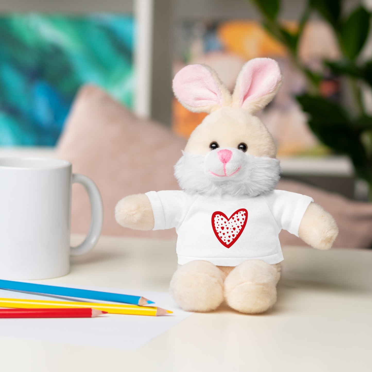 Goat Love Stuffed Animals with Tee