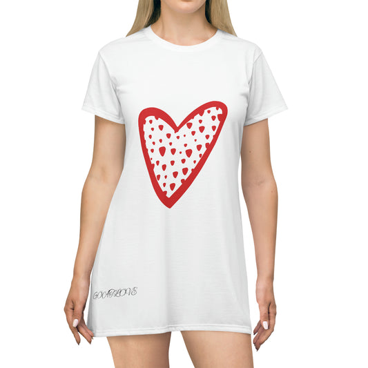 Goat Love T-Shirt Lingerie Dress