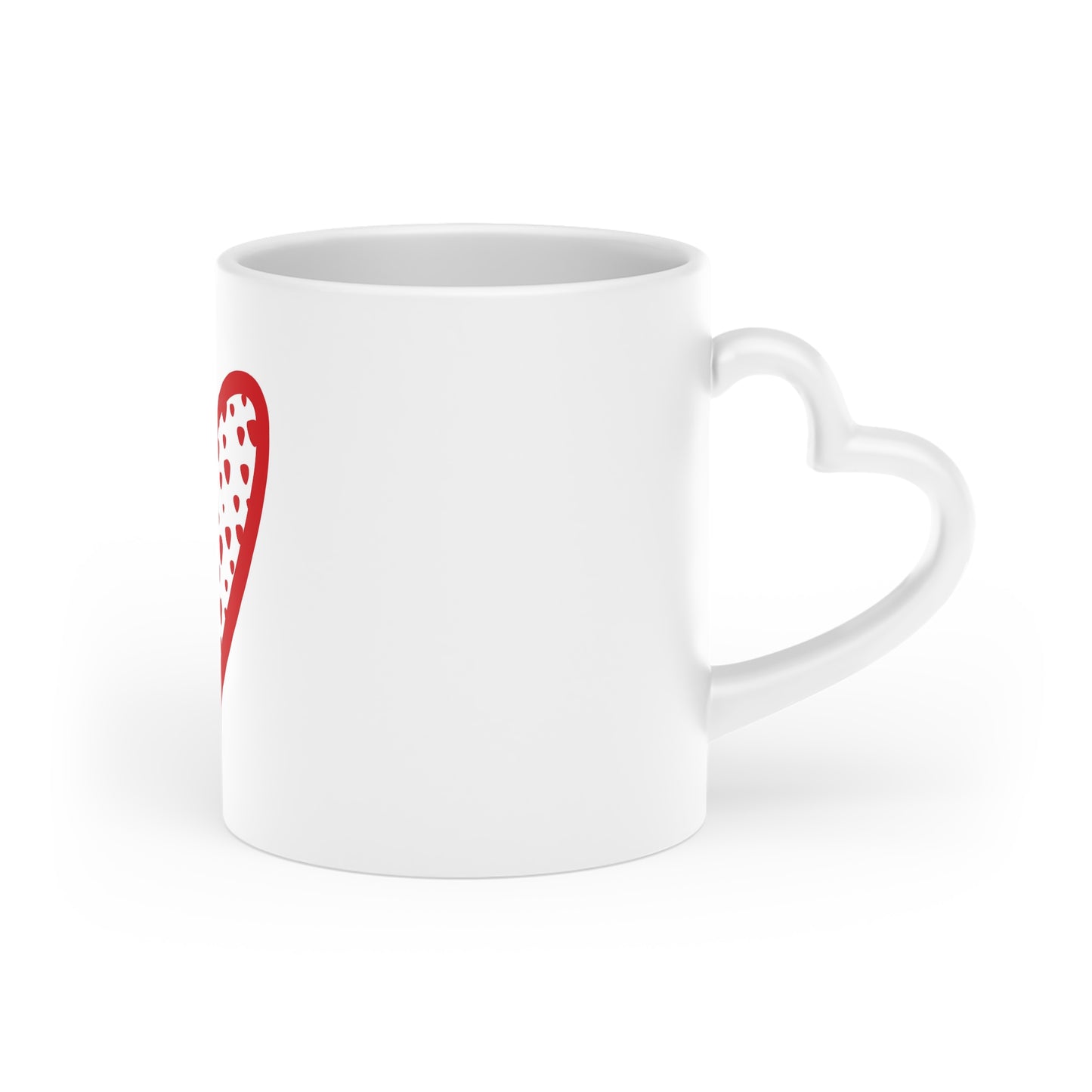Goat Love Heart-Shaped Mug