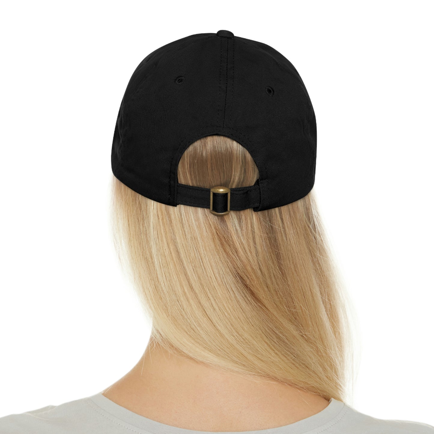 Goat  Hat with Leather Patch