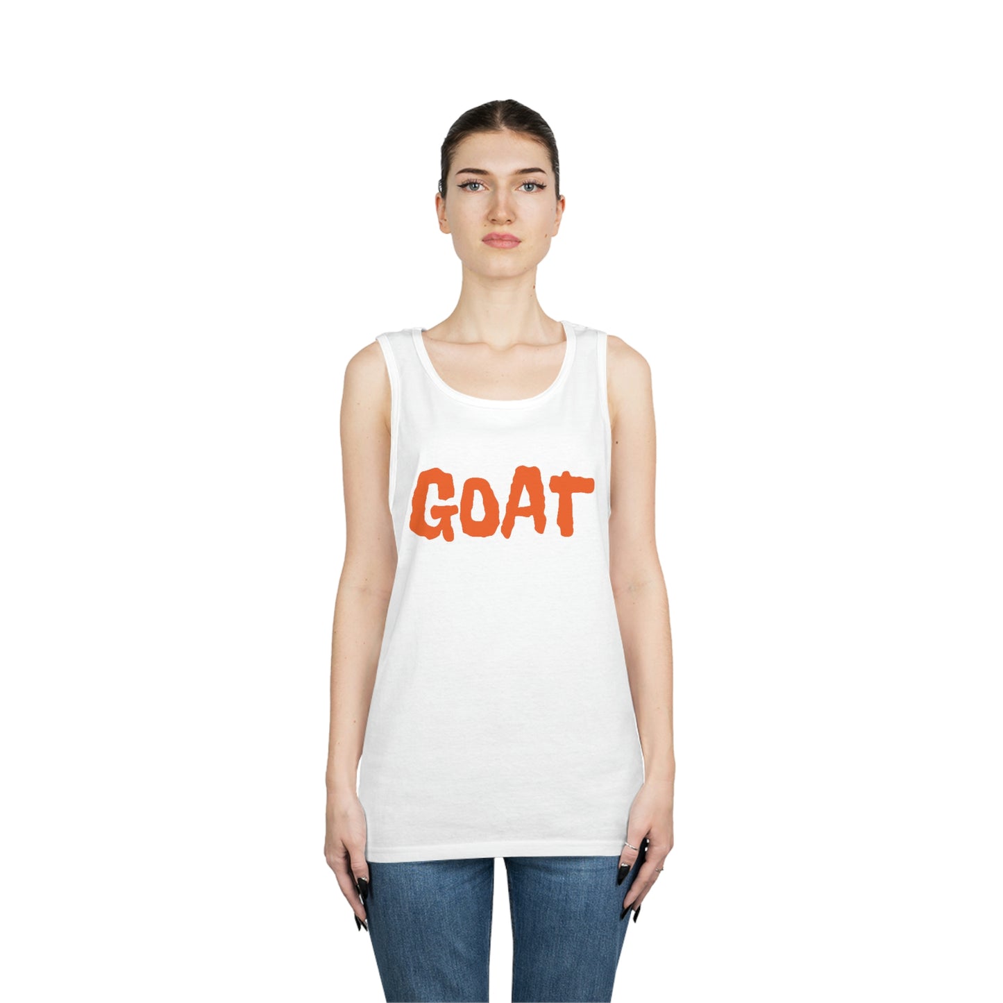 Goat Unisex Heavy Cotton Tank Top