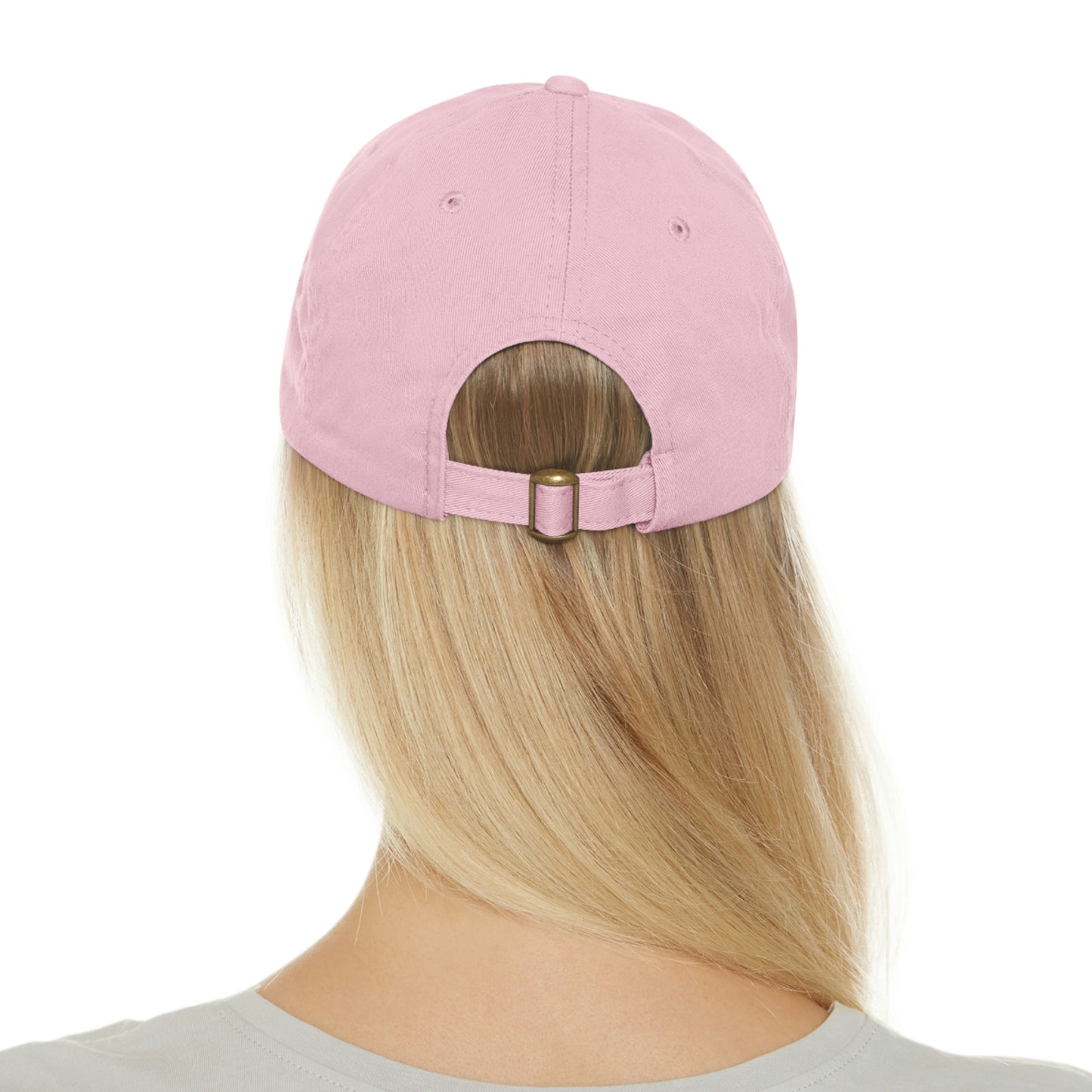 Goat  Hat with Leather Patch