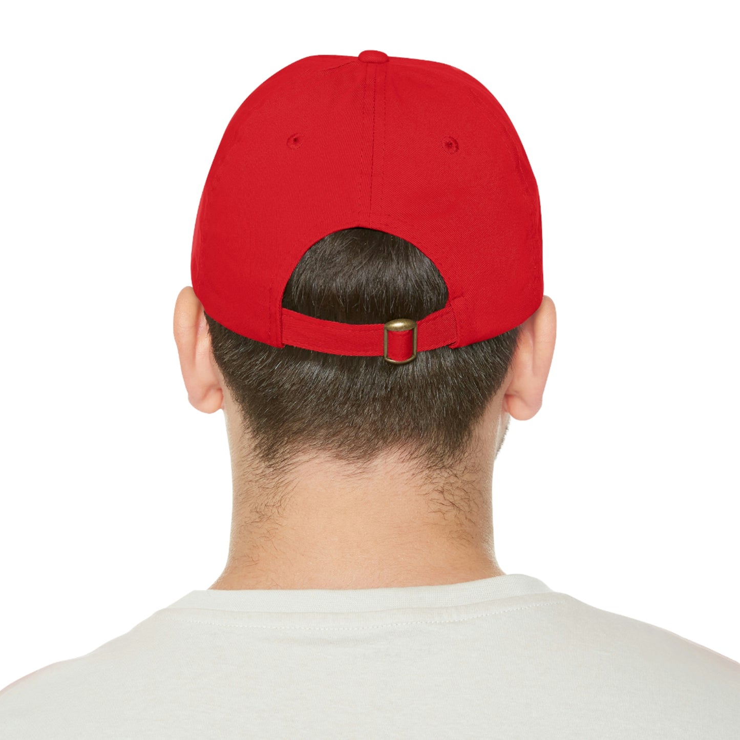 Goat  Hat with Leather Patch