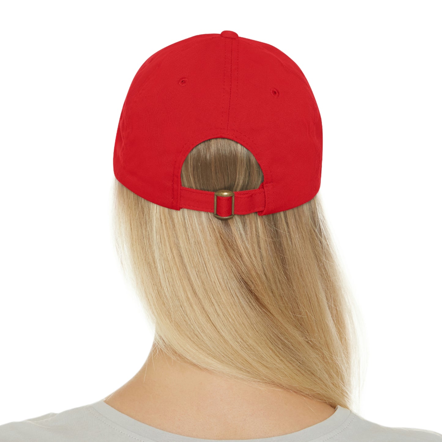 Goat  Hat with Leather Patch