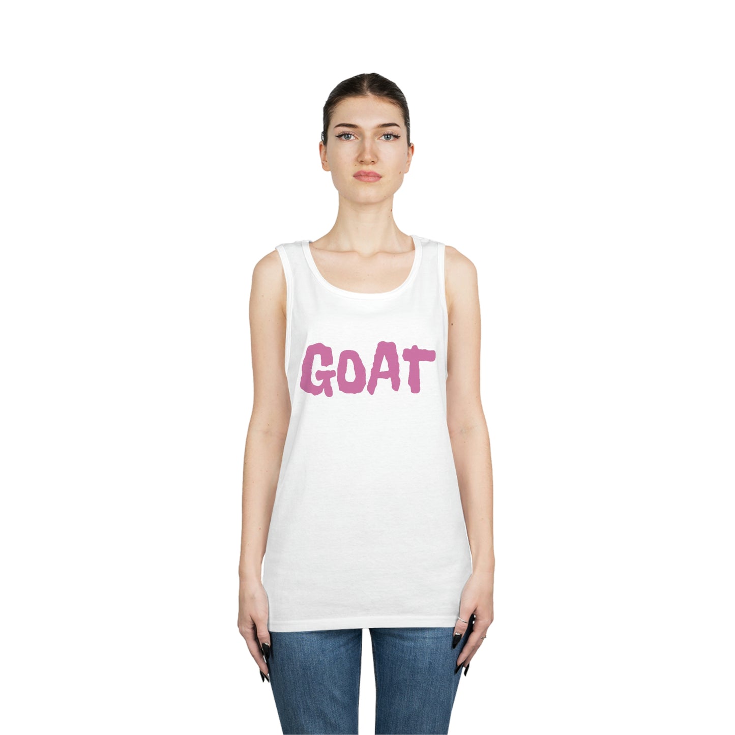 Goat Unisex Heavy Cotton Tank Top