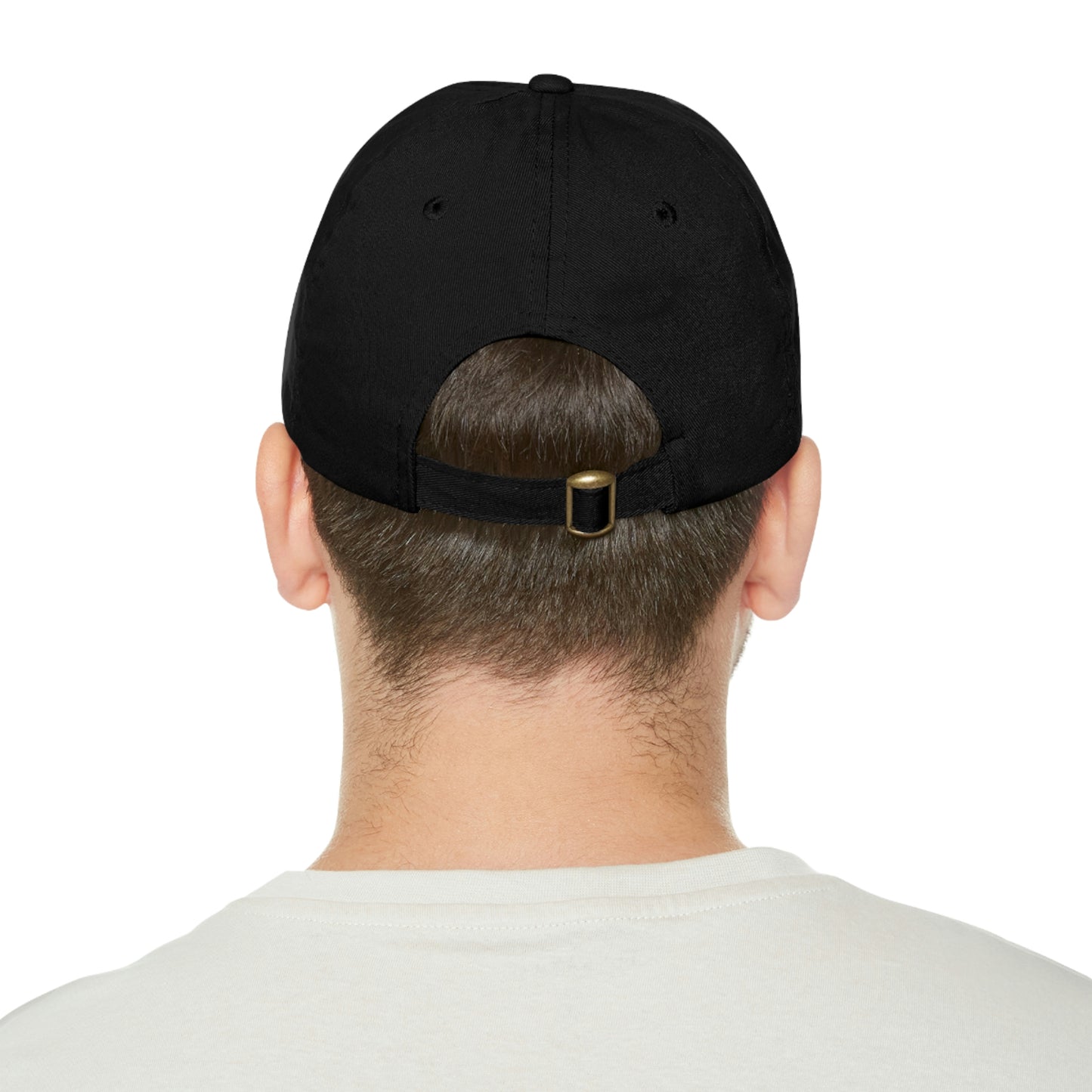 Goat  Hat with Leather Patch