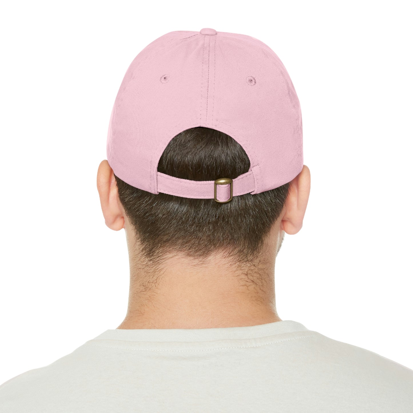 Goat  Hat with Leather Patch