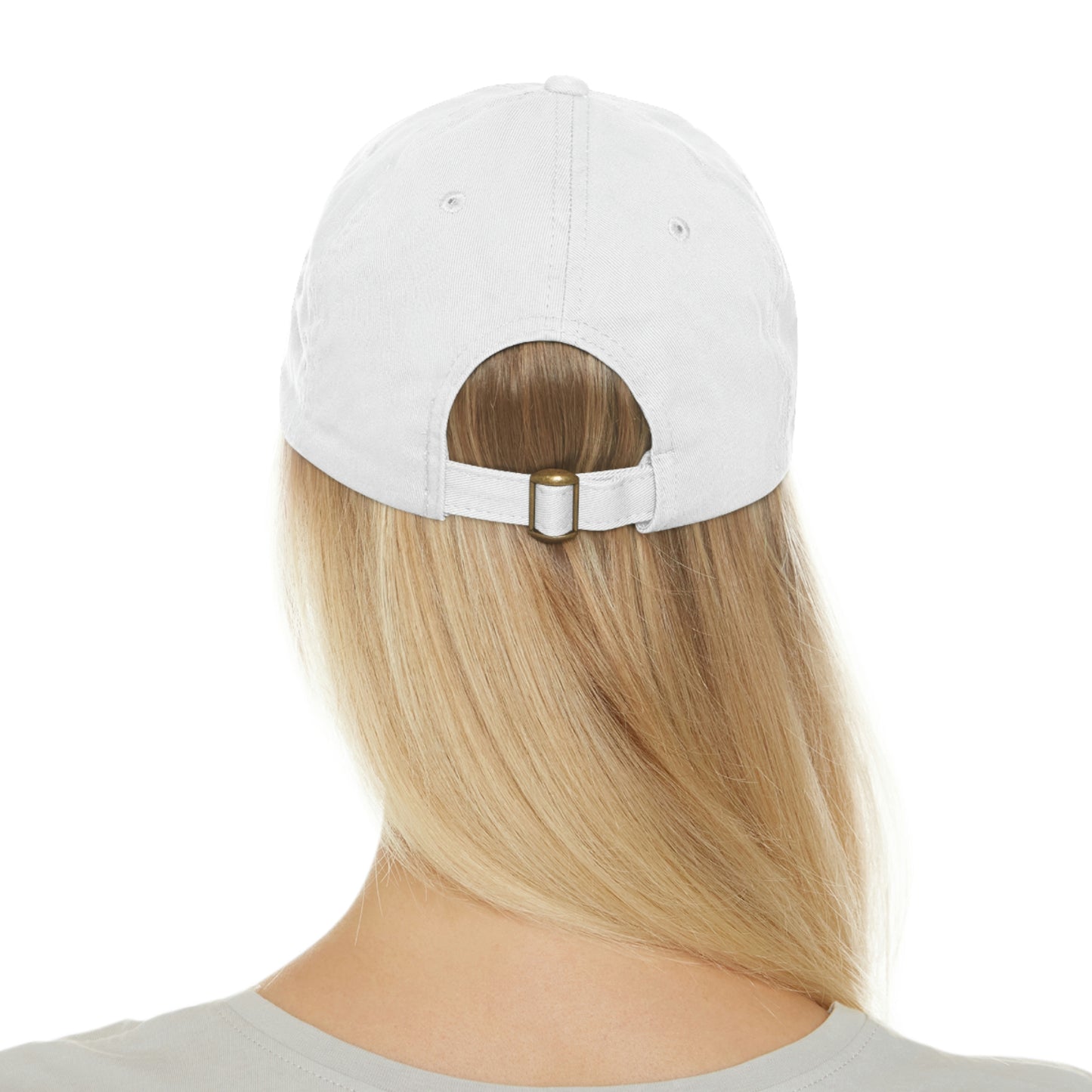 Goat  Hat with Leather Patch